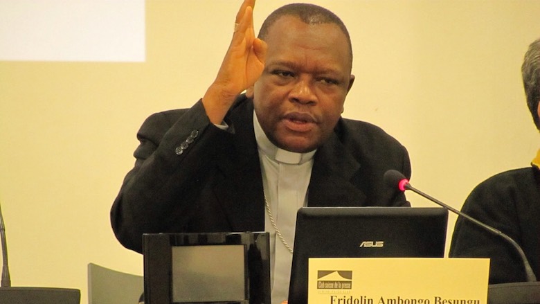 Monseigneur Fridolin Ambongo. Photo © greenjesuit.org.