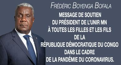 Message de soutien du Président de l’UNIR MN