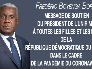 Message de soutien du Président de l’UNIR MN