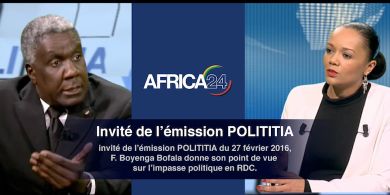 F. Boyenga Bofala Invité de l’émission POLITITIA du 27/02/16